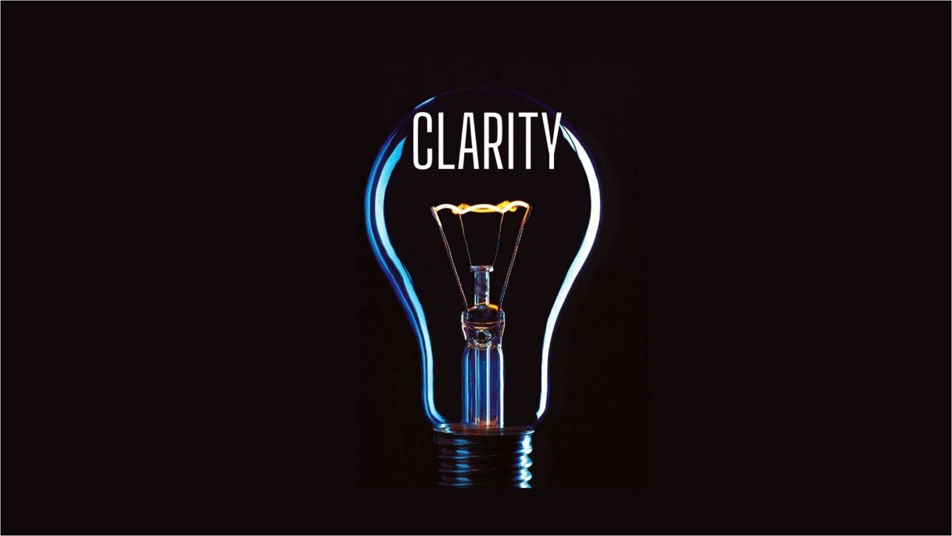 Clarity Week 4