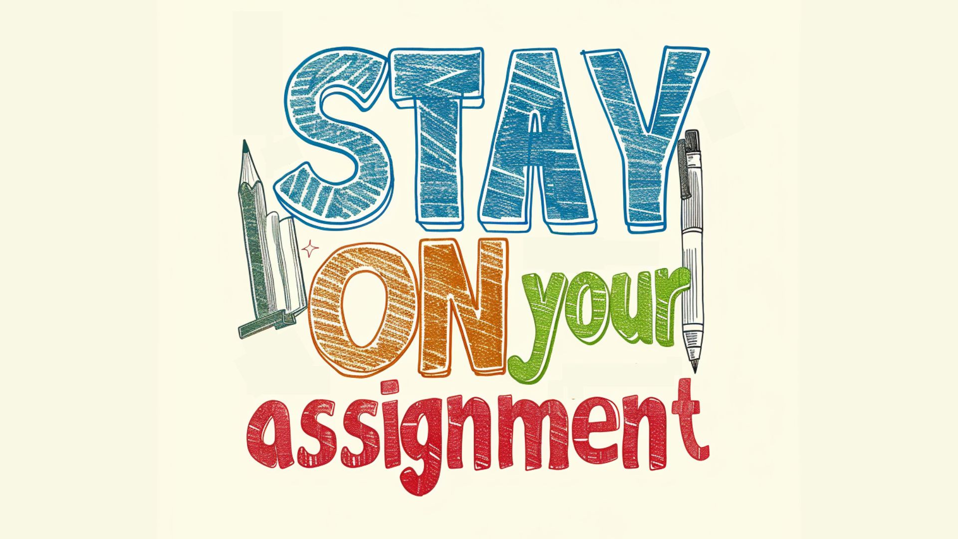 Stay On Your Assignment